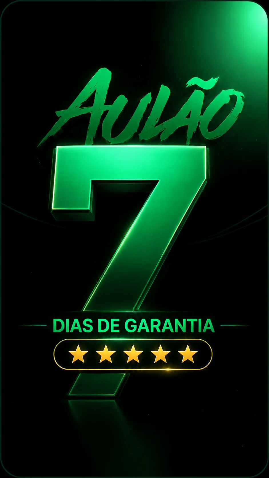 Selo de garantia: 7 dias de garantia